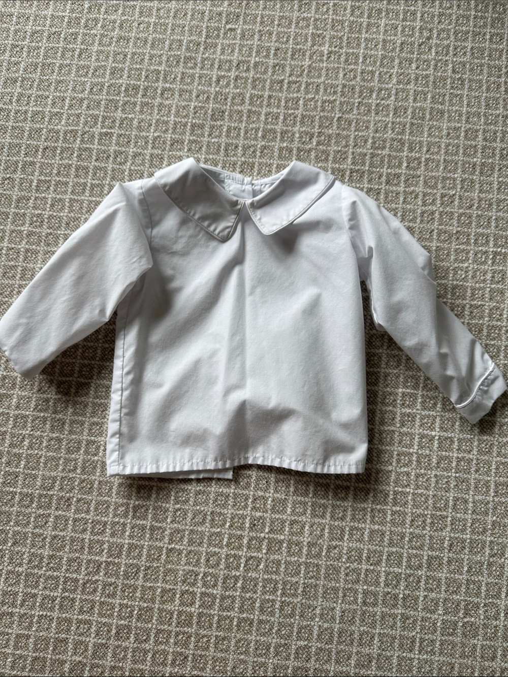 Classic Whimsy White Peter Pan Collar Blouse, 3T